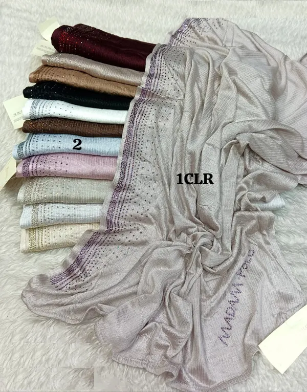 Imported Turkish Shimmer Hijab | HJ259